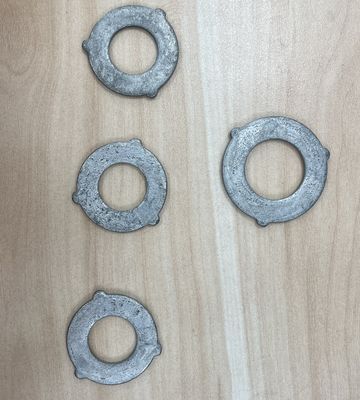 Baja Karbon AS1252 Struktural Washer Untuk Bangunan Jembatan