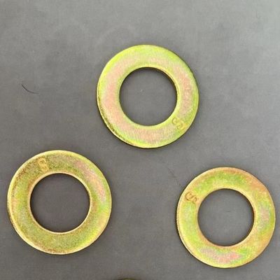 SAE Flat Steel Washers Zinc Plated / HDG Untuk Aplikasi Mekanis