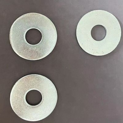 DIN9021 Zinc Plated / HDG Structural Steel Washer M6-M100 Untuk Pabrik Mobil