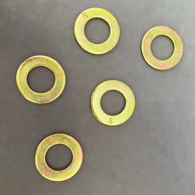 SAE S45C Washer / Flat Steel Washer Disesuaikan untuk Konstruksi