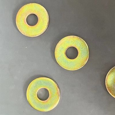 DIN9021 S45C Mesin cuci berlapis seng untuk industri konstruksi